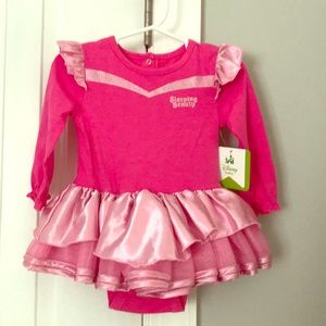 Baby sleeping beauty onsie